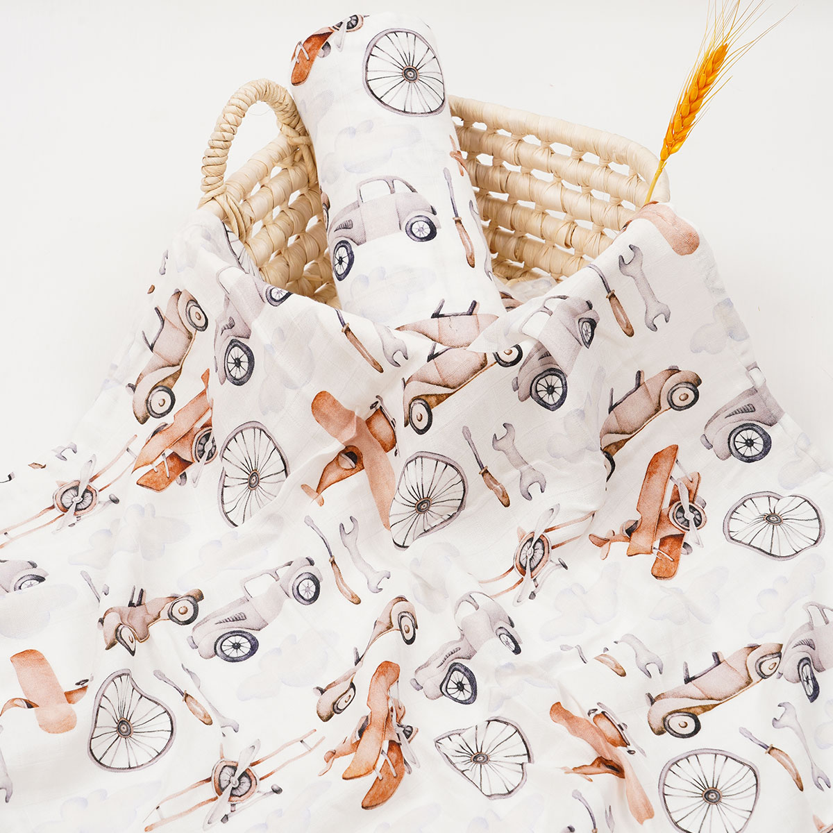 Baby Clothing Organic Cotton - Elbaby الطباعة الرقمية 1 قطعة القطن