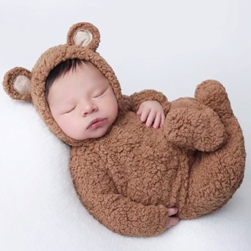 Baby Clothing Onesies - 2 قطعة الدعائم التصوير الفوتوغرافي للطفل