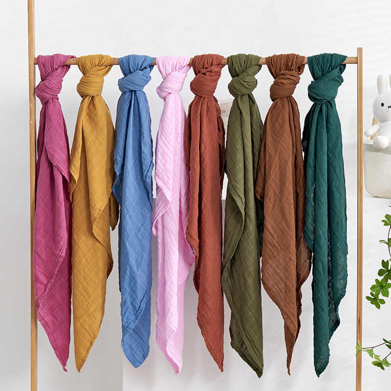 Muslin Swaddle Wrap - كانجوبيبي # حياتي الناعمة # بطانية