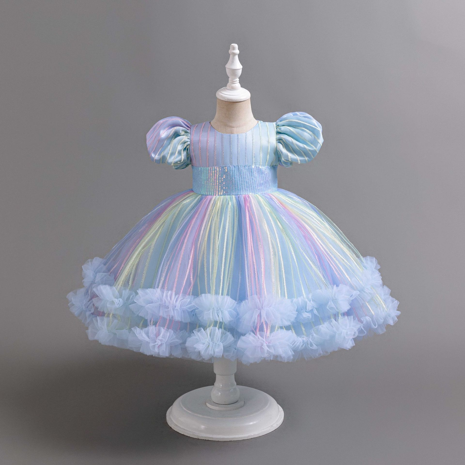 Baby Clothing Girls - فستان أطفال جديد فستان الأميرة للأطفال
