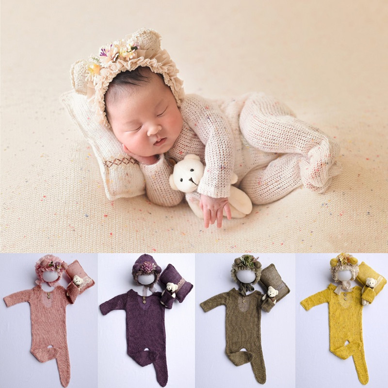 Baby Clothing Onesies - الوليد التصوير الدعائم الوليد صبي فتاة