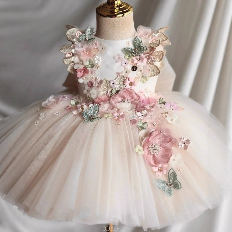 Baby Clothing Girls - فستان زفاف صيفي للفتيات الصغيرات، فستان