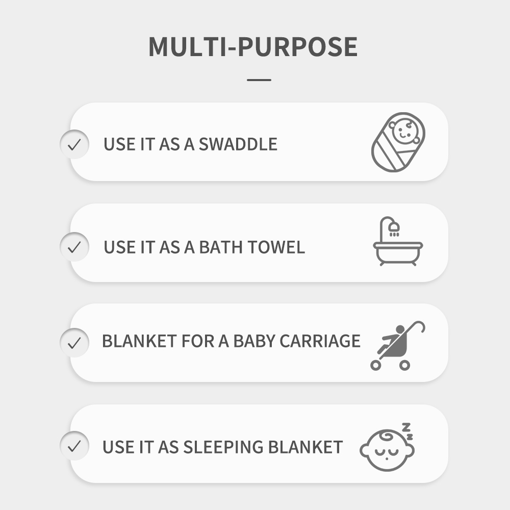 Happyflute 120x110 سنتيمتر الش - مراجعة Muslin Swaddle Wrap وسعره