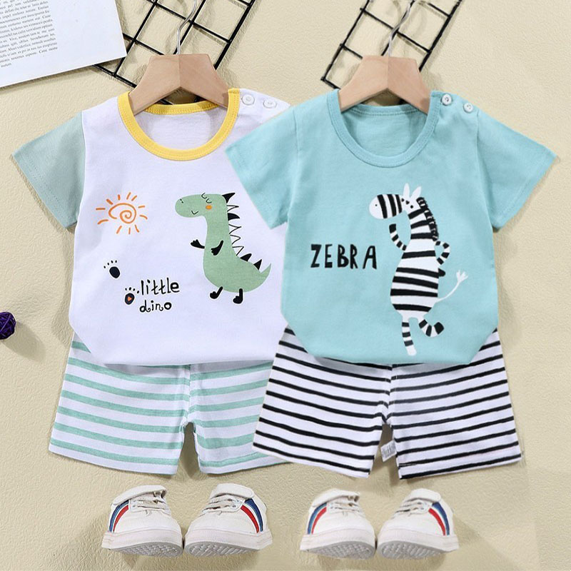 القطن تيز + السراويل 2 قطعة طق - مراجعة Baby Clothing For Sale وسعره