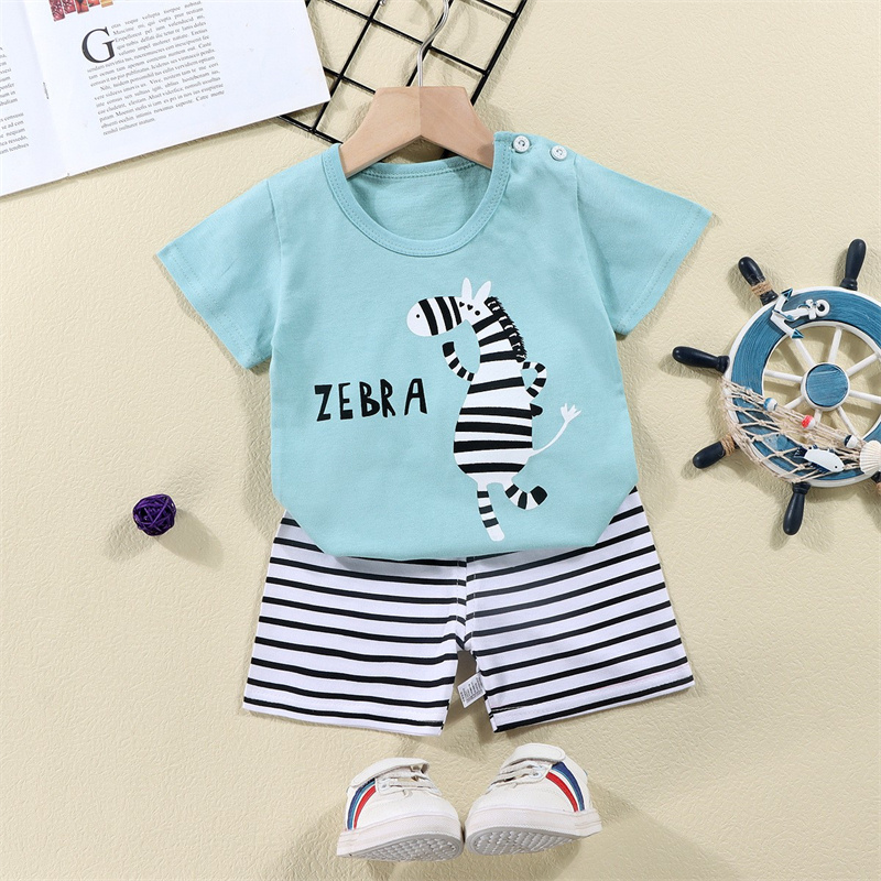 القطن تيز + السراويل 2 قطعة طق - مراجعة Baby Clothing For Sale وسعره