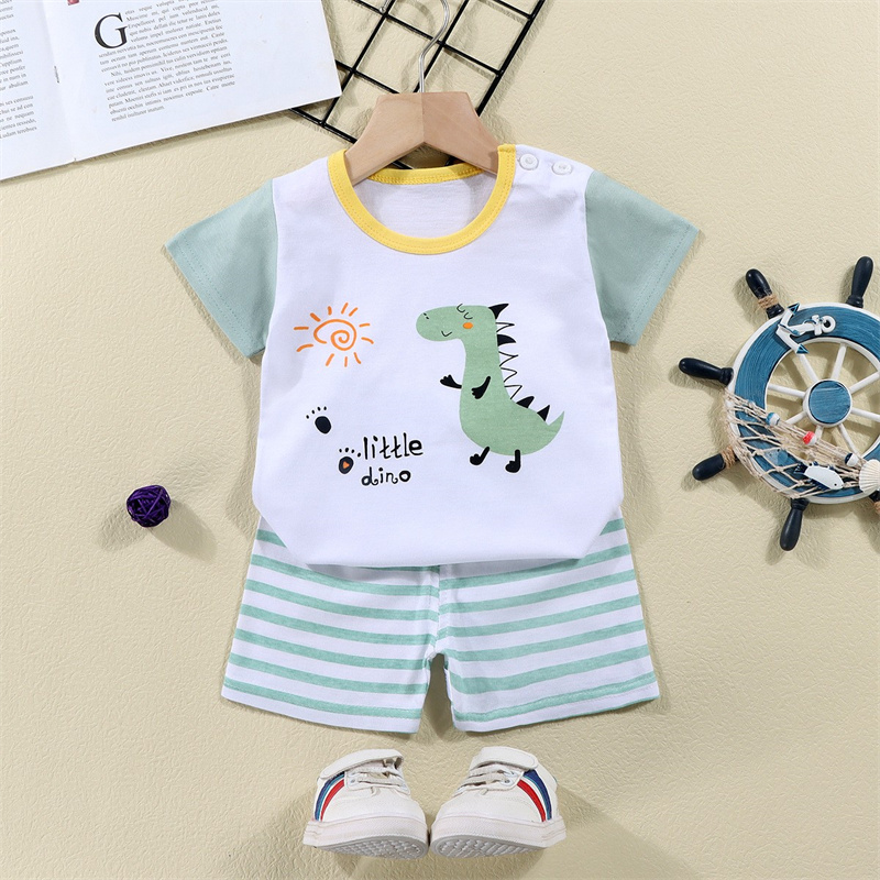 القطن تيز + السراويل 2 قطعة طق - مراجعة Baby Clothing For Sale وسعره