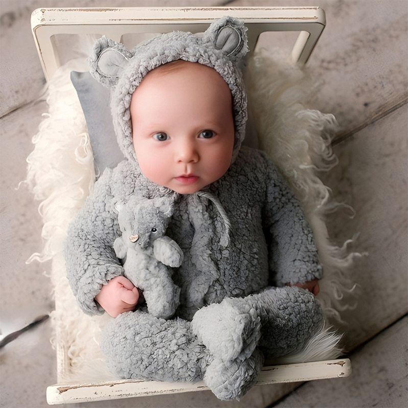 2 قطعة الدعائم التصوير الفوتوغ - مراجعة Baby Clothing Onesies وسعره