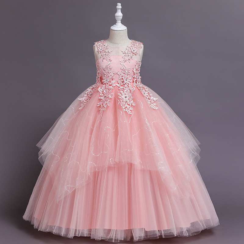 فستان زفاف وصيفة العروس للفتيا - مراجعة Baby Clothing Girls وسعره