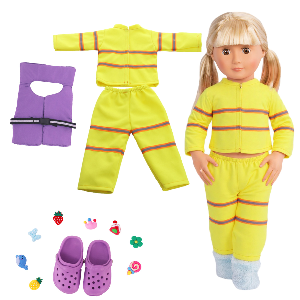 ملابس سباحة بتصميم قشور السمك  - مراجعة Baby Clothing Girls وسعره
