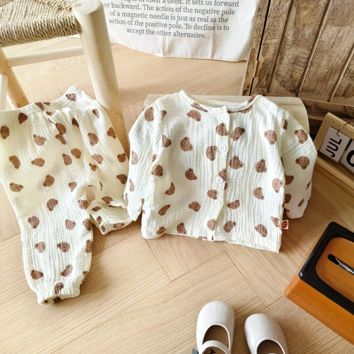 طقم بيجامات للأطفال برسوم كارت - مراجعة Baby Clothing For Sleep وسعره