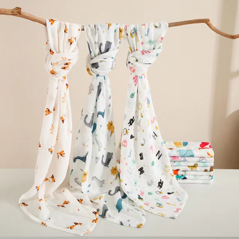 بطانية قماط متعددة الوظائف ناع - مراجعة Muslin Swaddle Wrap وسعره