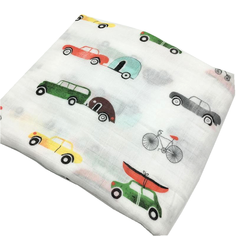 سيارة فائقة النعومة 47x47 بوصة - مراجعة Muslin Swaddle Wrap وسعره