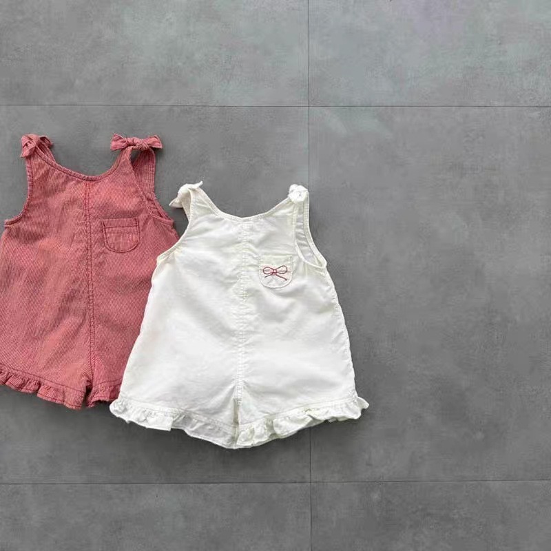 رومبير صيفي للبنات مع مريلة وش - مراجعة Baby Clothing Onesies وسعره